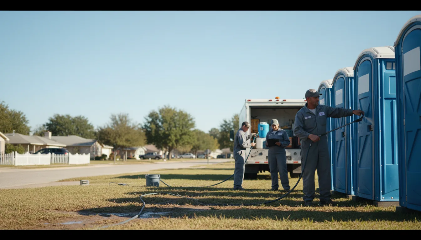 Long-Term Portable Toilet Rental in Arkoma, OK near me